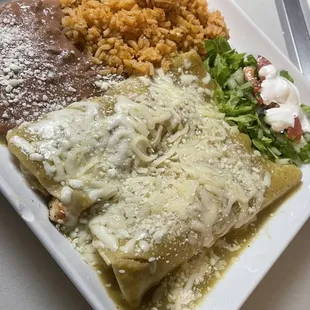 Enchiladas Verdes