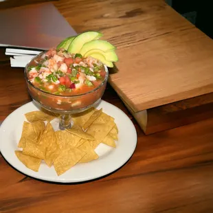 Cóctel de camarones