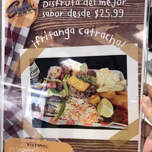 Dinner special for 2!