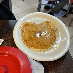 Mickey Mouse pancakes