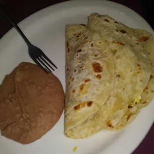 Two &apos;small&apos; tacos. Huge and delicious