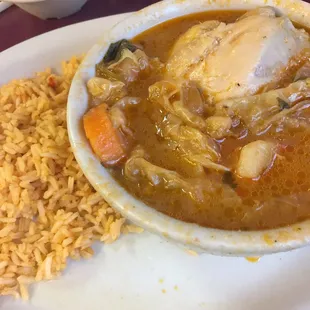 Caldo de pollo