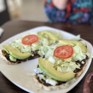 a plate of food on a table