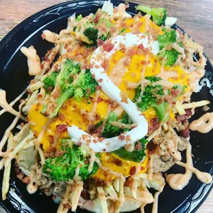 Tripleta baked potato