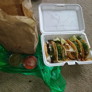 This is the $2.99 chips and salsa. I recalled the salsa being a 16oz or maybe 8oz. Not this side ramekin.