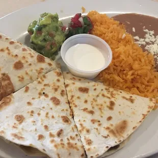 Carne asada quesadilla