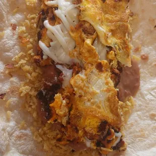 Chorizo burrito