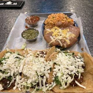 Ground Beef Taco + Rice