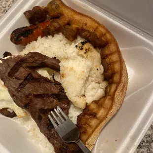 Arepa not even intact