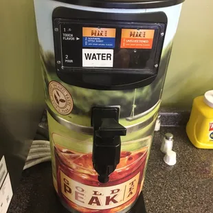 They do not make fresh tea.