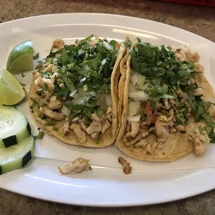 Chicken tacos