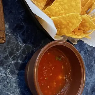 Free chips and salsa