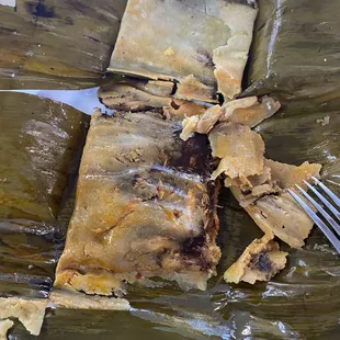 Chicken Mole Tamale