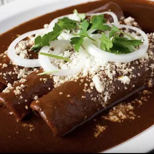 Enchiladas de Mole