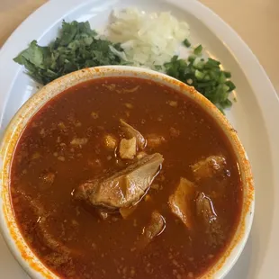 Menudo was delicious
