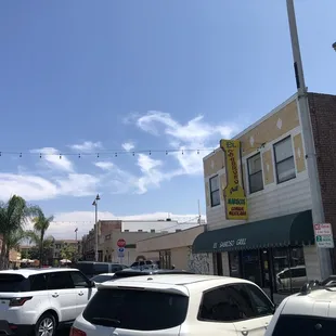 Long view including parking