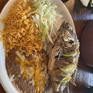 Mojarra frita