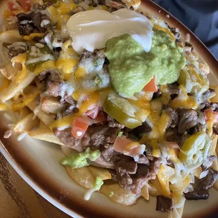 Carne Asada Nacho Fries