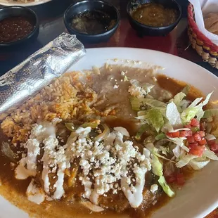 Chili Rellano, Torta, Horchata