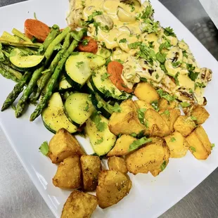 Chicken in mushroom cream