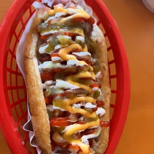 food, hot dogs, hot dog, sandwich