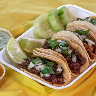 tacos, food