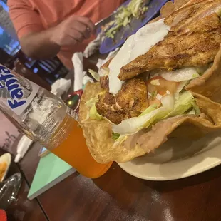 Fajita Salad Chicken Salad