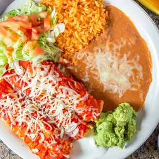 Red Enchiladas