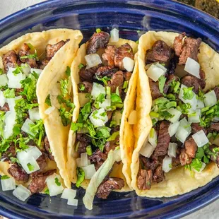Carne asada tacos