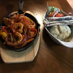 Shrimp Fajitas