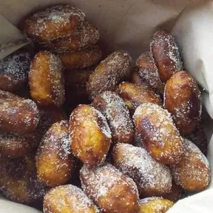 Empanadas de leche y frijol