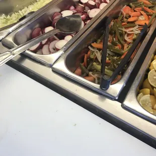 salads, interior