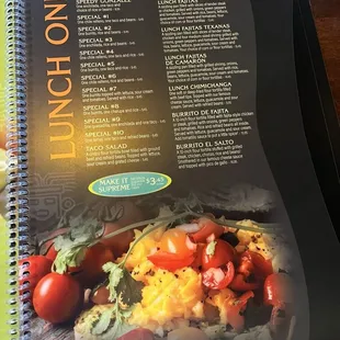 Lunch specials