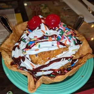 Fried ice cream