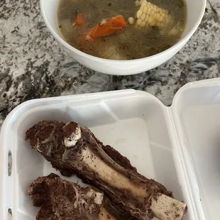 Caldo de Res (beef stew) enough for 2!