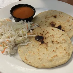 Pupusa's were ok.