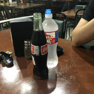 No glasses with my soda or water. Fries were super old and some very soggy because of the soy sauce.