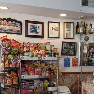 the interior of a mexican restaurant