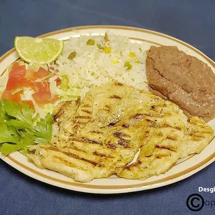 Bisteck de Pollo a la Plancha