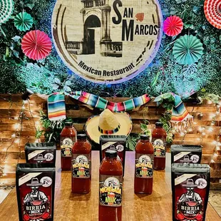 Michelada Mix and Birria Mix