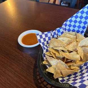 Chips and salsa.
