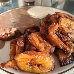 a plate of food on a table