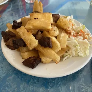 Yuca Con Chicharron