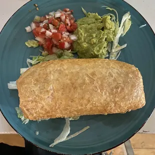 Shrimp Chimichanga