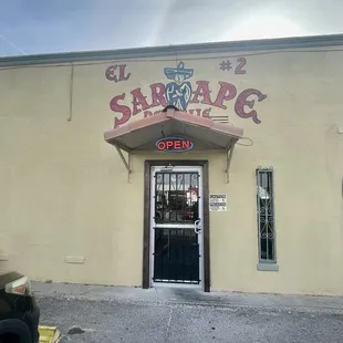 Back entry of El Sarape