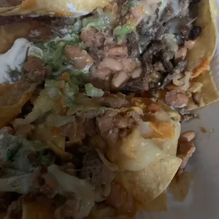 Microwaved nachos