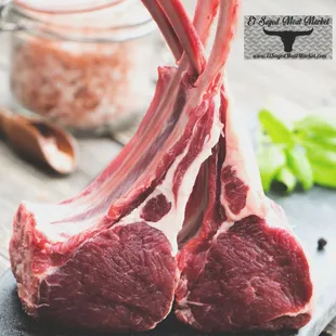 Fresh Rack of Lamb from our Market makes a simple but elegant dish for entertaining or a quiet dinner for two