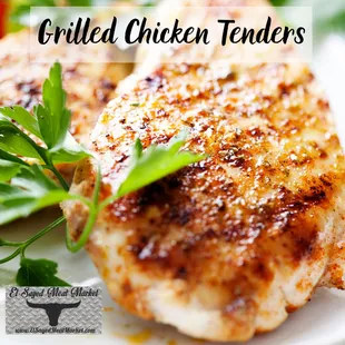 Grill or Bake Fresh Chicken Tenders from our Market!