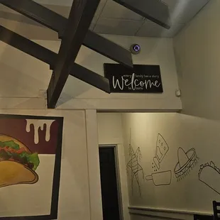 sushi and sashimi, interior