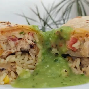 Grilled Fish Burrito